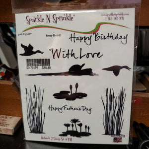 Sparkle N Sprinkle Wetlands 2 Stamp Set (791)