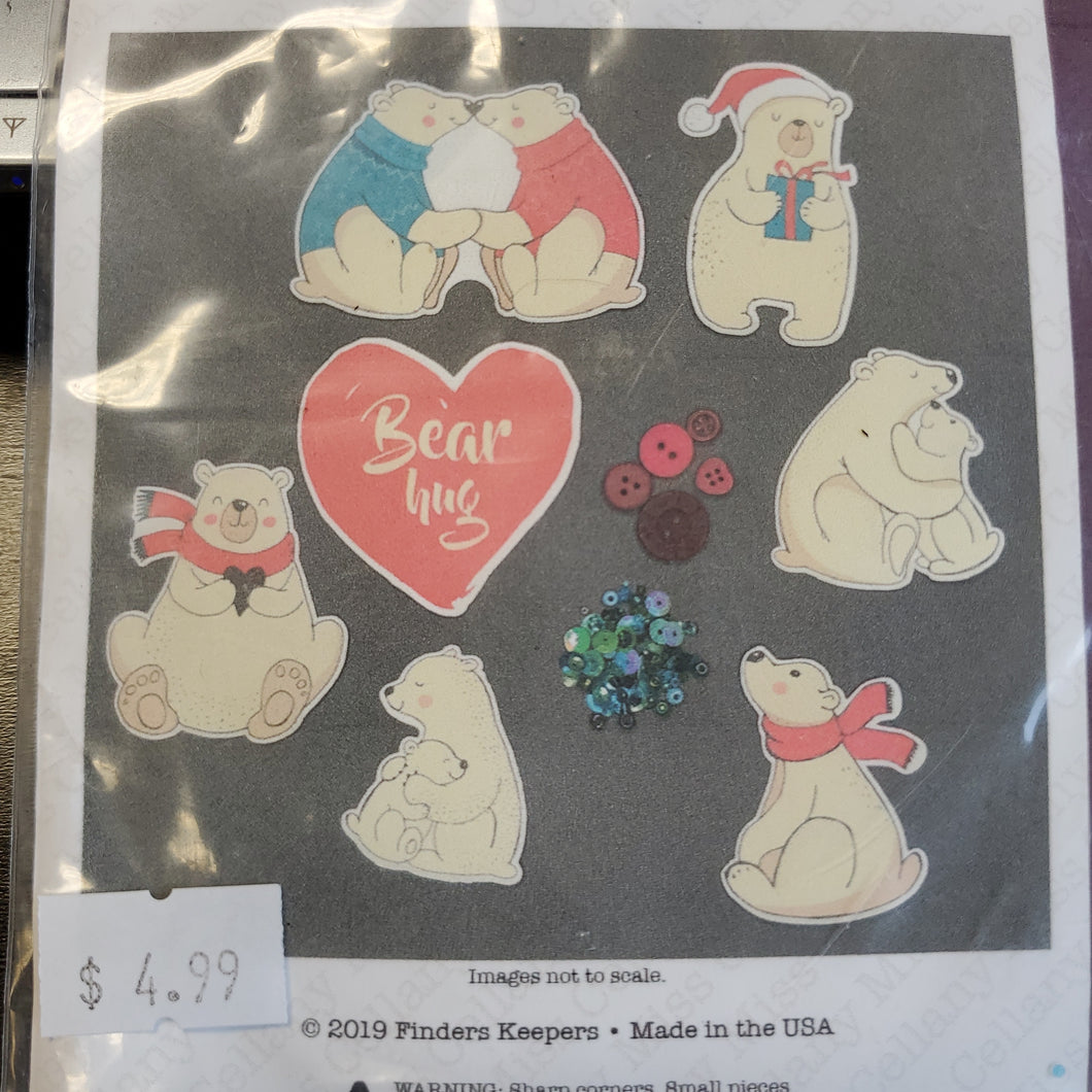 Finders Keepers Die Cuts - Miss Cellany Bear Hugs