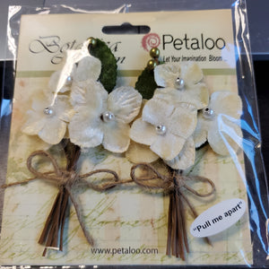 Petaloo Bontanica Collection Velvet Hydrangea Ivory (1111162)