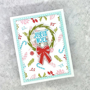 LDRS Creative Peace & Joy Piroutte Stamp & Die Set (8248)