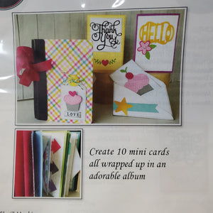 Sizzix Mini Card Album Workshop Kit designed by Deena Ziegler