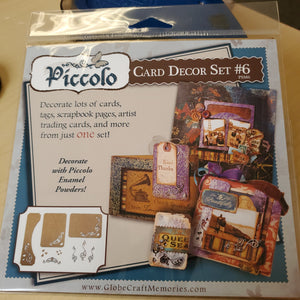 Piccolo Card Decor Set #6