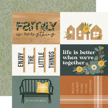 Load image into Gallery viewer, Simple Stories Hearth &amp; Home Collection 12x12 Designer Cardstock 4x6 Elements (16513)
