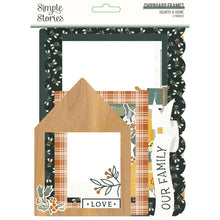 Load image into Gallery viewer, Simple Stories Hearth &amp; Home Collection Chipboard Frames (16519)
