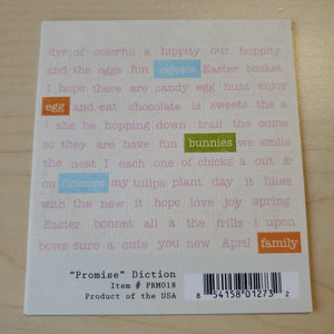 Authentique Promise Collection Diction Stickers (PRM018)