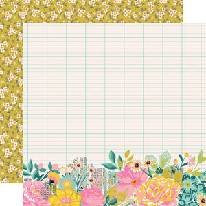 Simple Stories Let's Get Crafty Collection 12x12 Scrapbook Paper Make Pretty Stuff (17202)