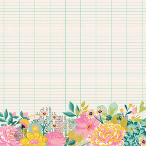 Simple Stories Let's Get Crafty Collection 12x12 Scrapbook Paper Make Pretty Stuff (17202)