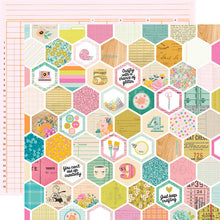 Load image into Gallery viewer, Simple Stories Let&#39;s Get Crafty Collection 12x12 Scrapbook Paper Crafty Girl (17205)
