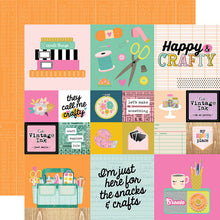 Load image into Gallery viewer, Simple Stories Let&#39;s Get Crafty Collection 12x12 Collection Kit (17200)
