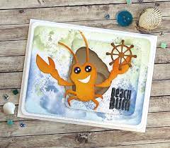 Elizabeth Craft Designs Die Set Sand Crab (1750)