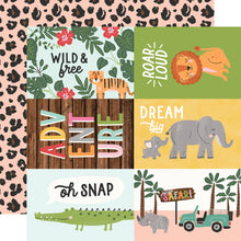 Load image into Gallery viewer, Simple Stories Into the Wild Collection 12x12 Scrapbook4x6 Elements (17613)
