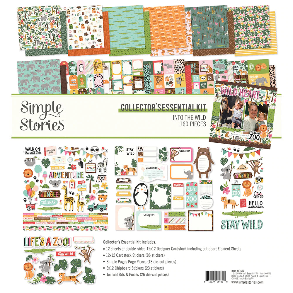 Simple Stories Into the Wild Collection Collector's Essential Kit (17629)