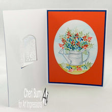 Load image into Gallery viewer, Art Impressions Unmounted Stamp Watering Can (4761)
