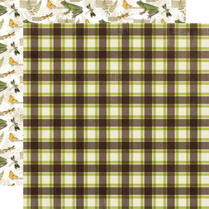 Simple Stories Simple Vintage Lakeside Collection 12x12 Scrapbook Paper Explore & Discover (18005)