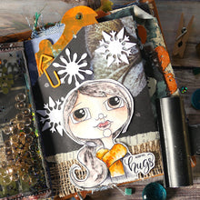 Load image into Gallery viewer, Elizabeth Craft Designs Art Journal Specials - Winter Home Pocket (1820)
