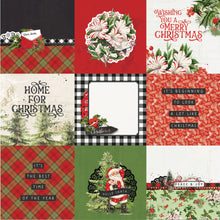 Load image into Gallery viewer, Simple Stories Simple Vintage Christmas Lodge 12x12 Scrapbook Paper 4x4 Elements (18413)
