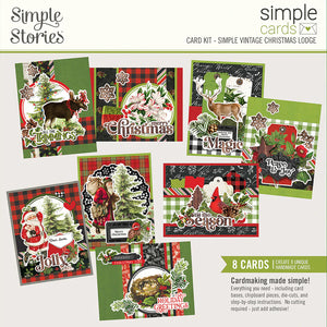 Simple Stories Simple Vintage Christmas Lodge Card Kit (18434)