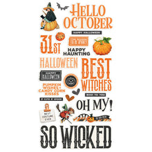 Load image into Gallery viewer, Simple Stories Simple Vintage October 31st Collection Foam Stickers (18625)
