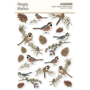 Simple Stories Simple Vintage Winter Woods Sticker Book (19124)