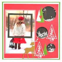 Load image into Gallery viewer, Sizzix Thinlits Die Set Christmas Elements (663413)
