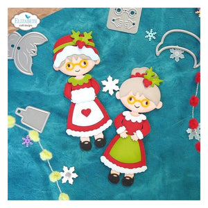 Elizabeth Craft Designs Die Set Mrs. Claus (1991)