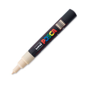 Posca Paint Marker 0.7mm Bullet Shaped Beige PC-1M