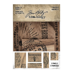 Tim Holtz idea-ology Advert Vintage Panels (TH94124)