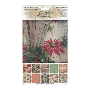 Tim Holtz idea-ology Christmas Worn Wallpaper (TH94182)