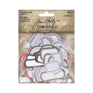 Tim Holtz idea-ology Snippets Ephemera Labels (TH94188)