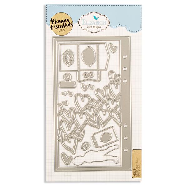 Elizabeth Craft Designs Get Creative Collection Planner Essentials 57 Heart Overlay (2009)