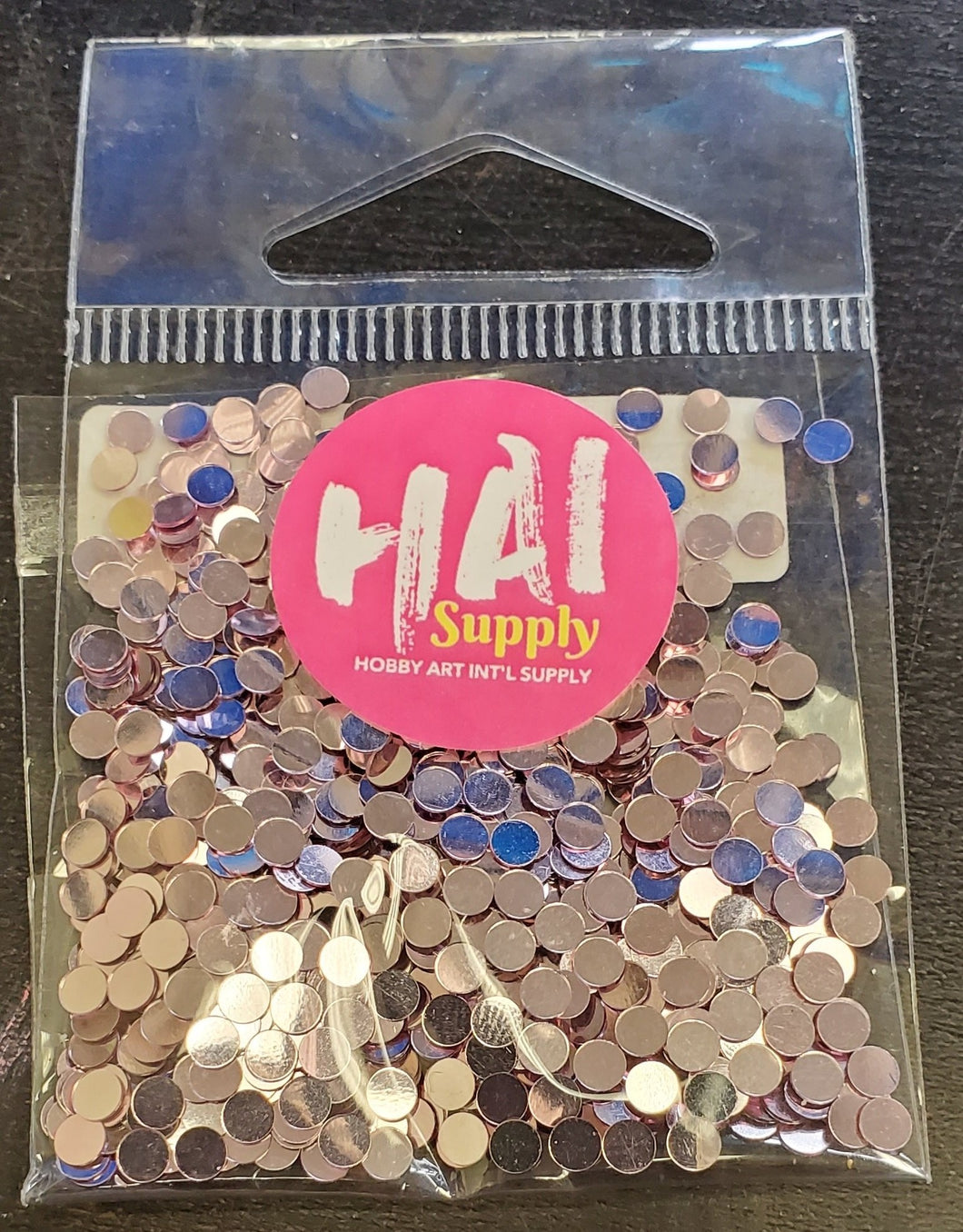 HAI Supply 3MM Champagne Round Confetti (HAI-SEQ3-003)