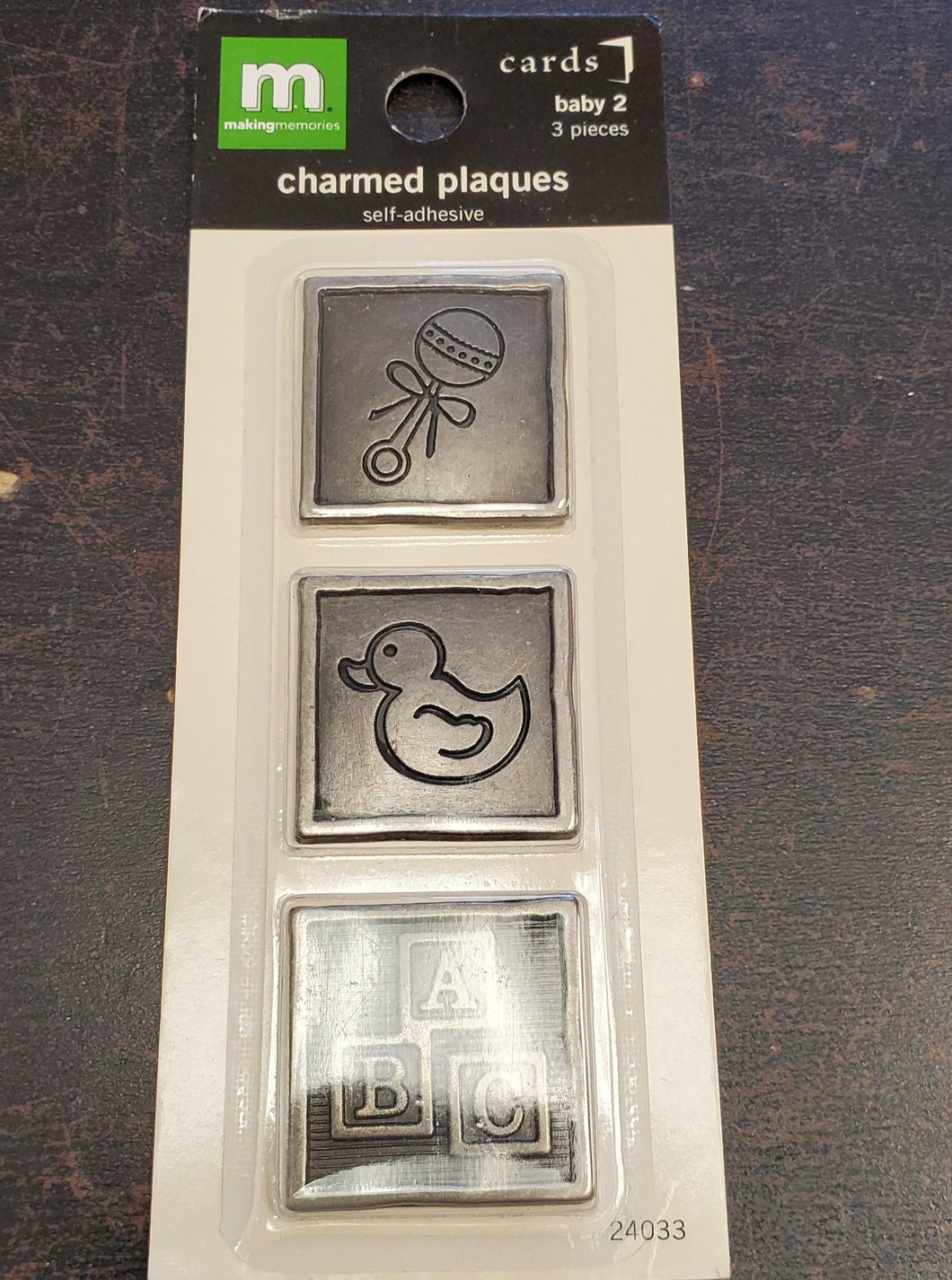 Making Memories Charged Plaques Baby 2 (24033)