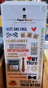 Paper House Productions Stickers Dad (ST-3004)