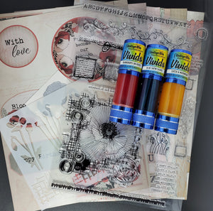 Beginner Mixed Media Workshop & Kit Virtual Class