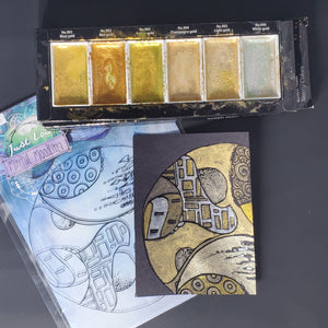 Kuretake Gansai Tambi Starry Colors Watercolor Palette (MC20SC/6V)