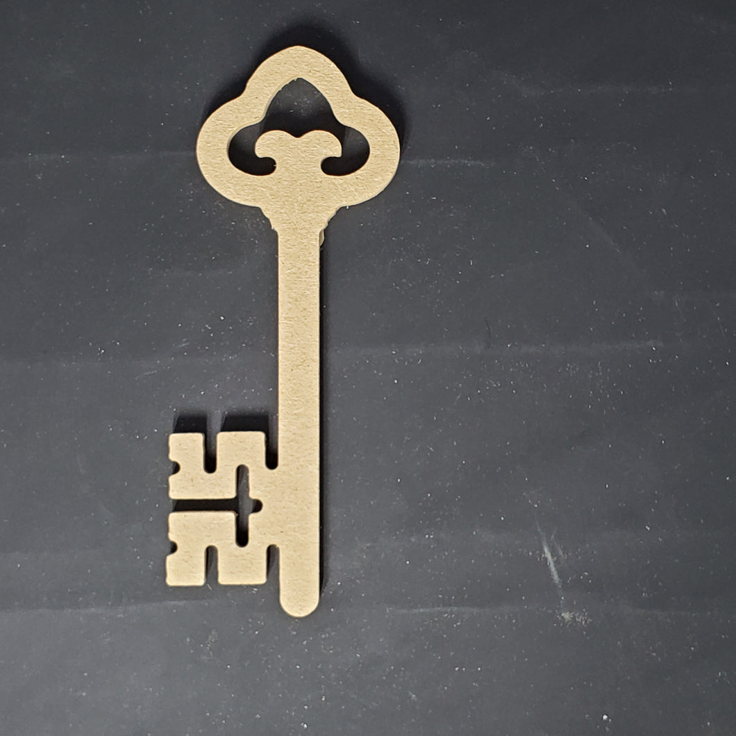 Wooden Die Cut Key (942)