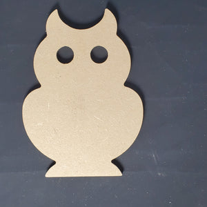 Wooden Die Cut Owl (174)