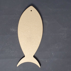 Wooden Die Cut Fish (1336)