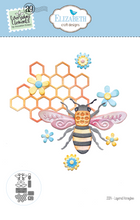 Load image into Gallery viewer, Elizabeth Craft Designs Everything&#39;s Blooming Collection Layered Honeybee Die Set (2024)
