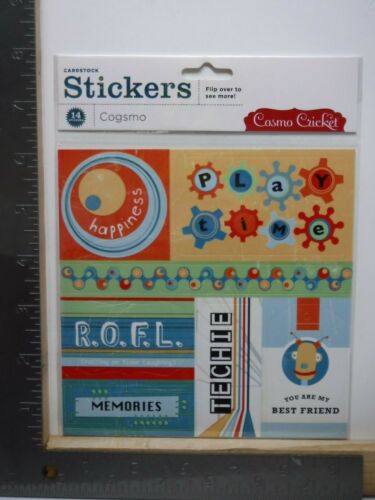 Cosmo Cricket Cardstock Stickers Cogsmo