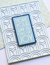 Load image into Gallery viewer, Poppy Photopolymer Clear Stamps Art Deco Birthday Greetings (CL499)
