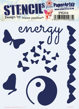 Load image into Gallery viewer, Paper Artsy Stencil Energy designed by France Papillon (PS304)
