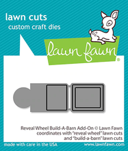 Load image into Gallery viewer, Lawn Fawn Lawn Cuts Reveal Wheel Build A Barn Add On Die (LF2797)
