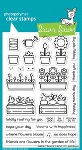 Lawn Fawn Stamp & Die Set Garden Before 'n Afters (LF2769)