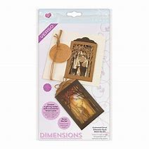 Load image into Gallery viewer, Tonic Studios Dimensions Die - Enchanted Forest Silhouette Tag &amp; Wallet Die Set (2758e)
