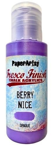 PaperArtsy Fresco Finish Chalk Acrylics Berry Nice (FF216)