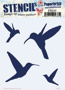 Paper Artsy Stencil Birds designed by France Papillon (PS332)