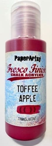 PaperArtsy Fresco Finish Chalk Acrylics Toffee Apple Translucent (FF219)