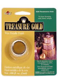 Plaid Treasure Gold Wax Metallic Finish - Florentine Gold (3020) - Retired