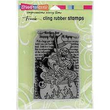 Load image into Gallery viewer, Stampendous! Fran&#39;s Cling Rubber Stamps Frog Stew (CRP304)
